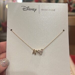 BaubleBar Gold Disney Necklace